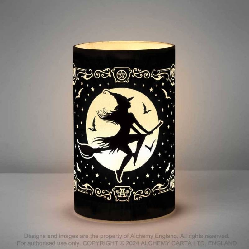 Alchemy Gothic LED5 Witch By Moonlight Lantern