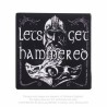 Alchemy Gothic CC3 Let's Get Hammered Individual Ceramic Coaster