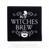 Alchemy Gothic CC6 Witches Brew Individual Ceramic Coaster