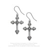 Alchemy Gothic E464 Gothic Devotion Crosses (pair)