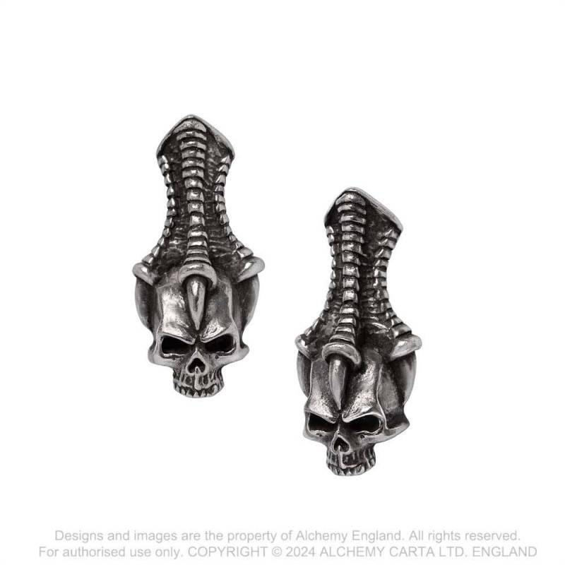 New Release! Alchemy Gothic E483 The Trophy (pair), Fine English Pewter