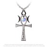 New Release! Alchemy Gothic P972 Witch Ankh (of Menouthis), Fine English Pewter