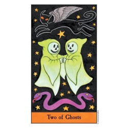 Halloween Tarot in a Tin (pocket-sized deck)