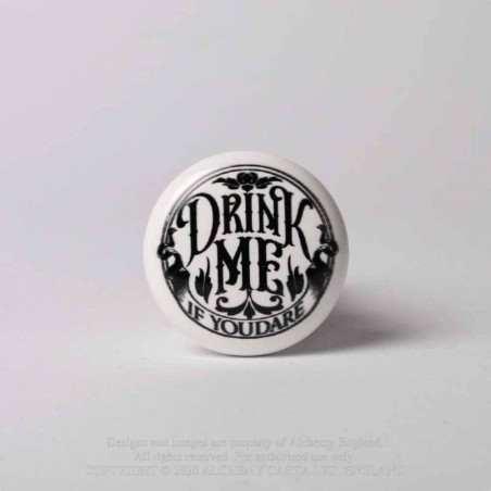 Alchemy Gothic RGBS9 Drink Me If You Dare Bottle Stopper (single)