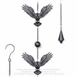 Alchemy Gothic HD22 Night Owl Hanging Decoration