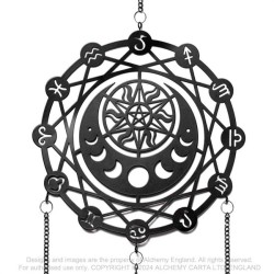 New Release! Alchemy Gothic HD26 Zodiac Dream Catcher Hanging Decoration