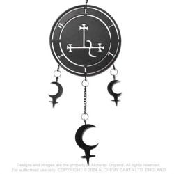 New Release! Alchemy Gothic HD28 Seal Of Lilith Hanging Decoration