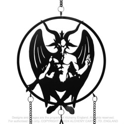 New Release! Alchemy Gothic HD32 Personal Baphomet Hanging Decoration