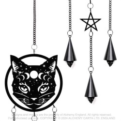 New Release! Alchemy Gothic HD34 Celestial Cat Hanging Decoration