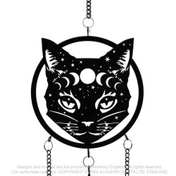 New Release! Alchemy Gothic HD34 Celestial Cat Hanging Decoration