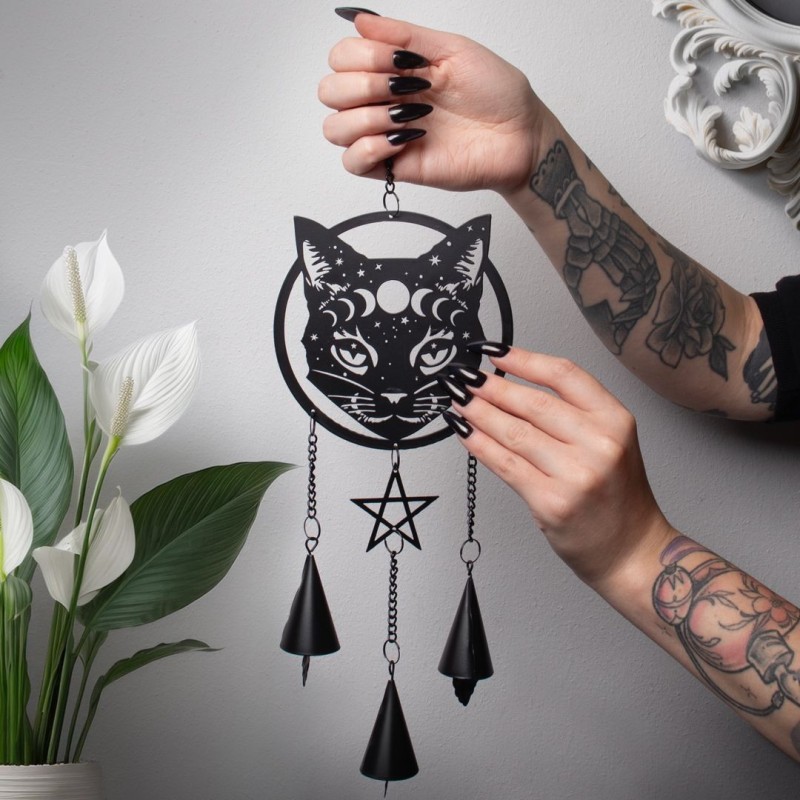 New Release! Alchemy Gothic HD34 Celestial Cat Hanging Decoration