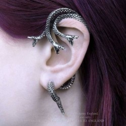 Alchemy Gothic E434 Khthonis ear-wrap (left)