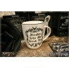 Alchemy Gothic ALMUG19 Freaks Like Me Drink Tea: Mug and Spoon Set