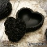 Alchemy Gothic SA19 Rose Heart Box - Black