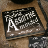 Alchemy Gothic CC4 Feeling Absinthe Minded Individual Ceramic Coaster