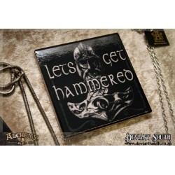 Alchemy Gothic CC3 Let's Get Hammered Individual Ceramic Coaster