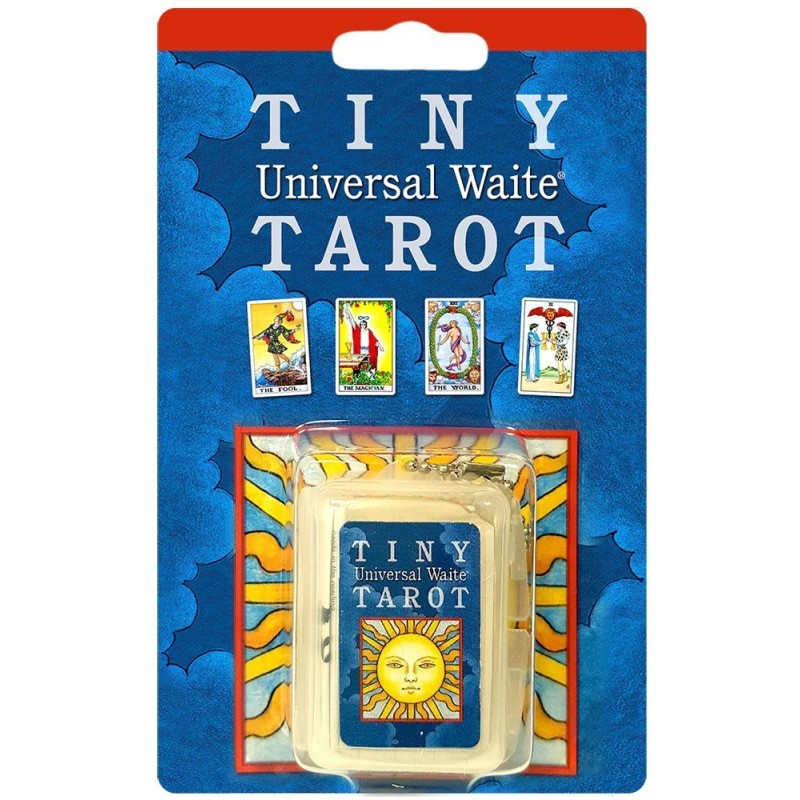 Tiny Universal Waite Tarot Key Chain