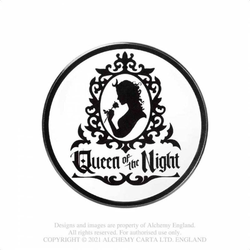 Alchemy Gothic CC23 Queen of The Night Individual Ceramic Coaster