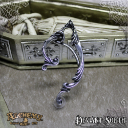 Alchemy Gothic E390L Arboreus Stud Ear-Wrap (left)