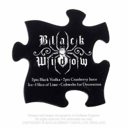 Alchemy Gothic CJ1 Gothic Cocktail Jigsaw Coasters (4 piece)