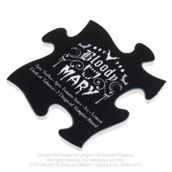 Alchemy Gothic CJ1 Gothic Cocktail Jigsaw Coasters (4 piece)