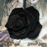 Alchemy Gothic ROSE3 Large Black Rose Head