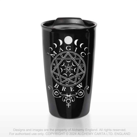 Alchemy Gothic MRDWM9 Magic Brew Double Walled Mug
