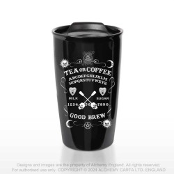Alchemy Gothic MRDWM10 Ouija Good Brew Double Walled Mug