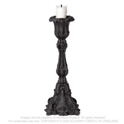 New Release! Alchemy Gothic SA22B Baroque candlestick - Black