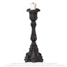 New Release! Alchemy Gothic SA22B Baroque candlestick - Black