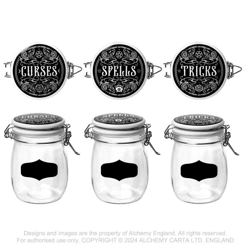 New Release! Alchemy Gothic JAR2 Curses, Tricks & Spells (Set of 3)