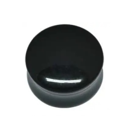 Acrylic Ear Plug - Black (sold per pair)