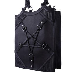 Restyle "PENTAGRAM BAG" Pentagram harness handbag, occult purse