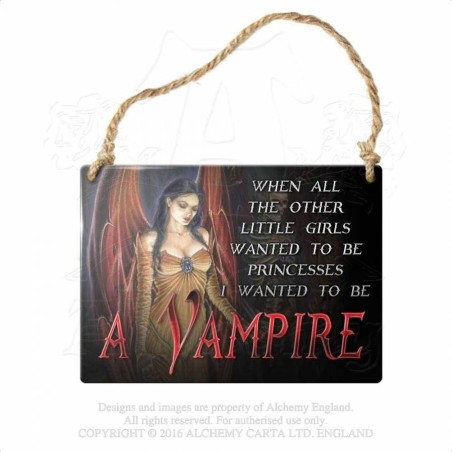 Alchemy Gothic ALHS15 When all the other little girls... Mini Metal Sign