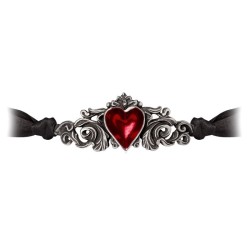 New Release! Alchemy Gothic P986 Betrothal Choker, Fine English Pewter