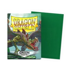 Dragon Shield Matte Standard Sleeves - Green (100)