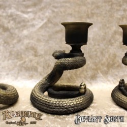 Alchemy Gothic SA23 Death Rattle candlestick