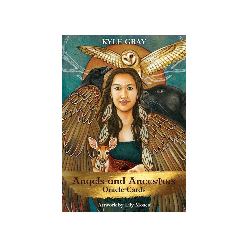 Angels and Ancestors Oracle Cards: A 55-Card Deck and Guidebook