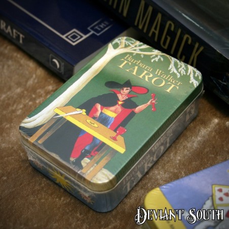 Barbara Walker Tarot in a Tin (pocket-sized deck)
