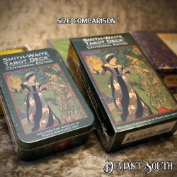 Smith-Waite Centennial Tarot-In-Tin Pocket-Sized deck (78-cards)