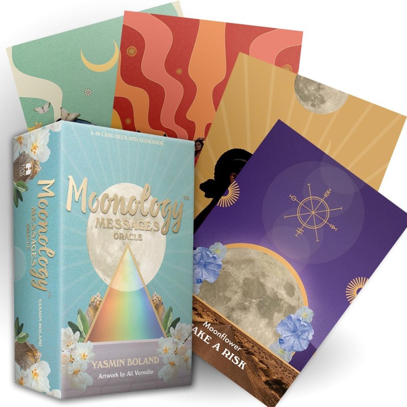 Moonology Messages Oracle: 48-Card Deck and Guidebook