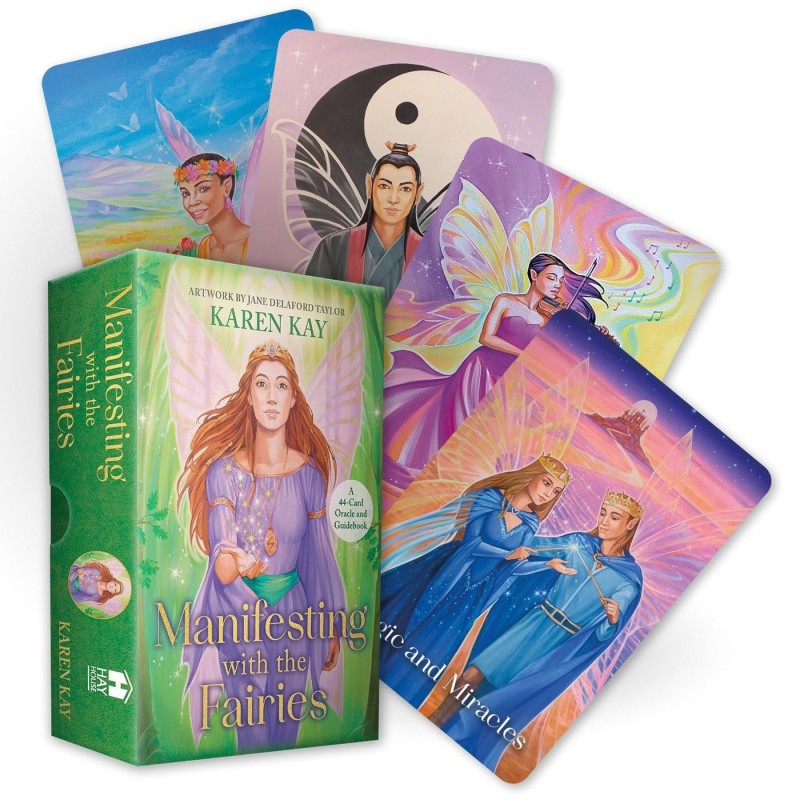 Manifesting with the Fairies: 44-Card Oracle and Guidebook