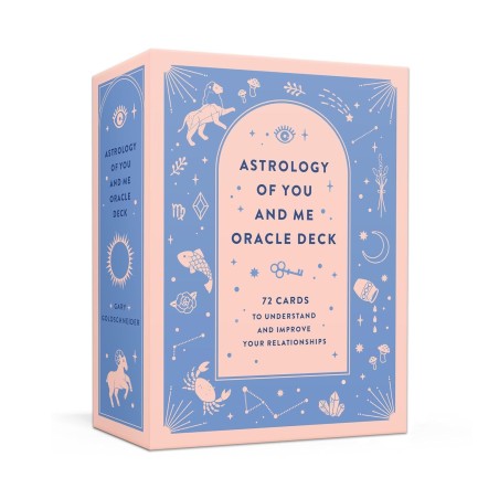 Astrology of You and Me Oracle Deck: 72 Cards to Understand and Improve Your Relationships