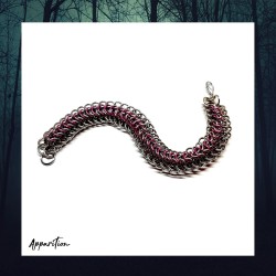 Apparition Atelier Pink Dragon Chainmaille Bracelet