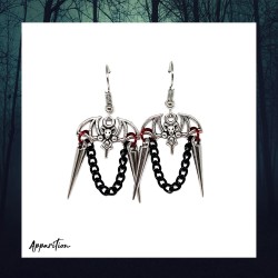 Apparition Atelier Vampyr Chainmaille Earrings (pair)