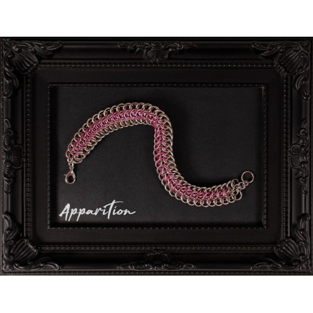 Apparition Atelier Pink Dragon Chainmaille Bracelet