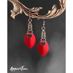 Apparition Atelier Blood Queen Scalemaille Earrings (pair)
