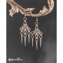 Apparition Atelier Lady Macabre Chainmaille Earrings (pair)