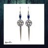 Apparition Atelier Blue Stevie Chainmaille Earrings (pair)