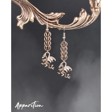 Apparition Atelier Níðhöggr Chainmaille Earrings (pair)